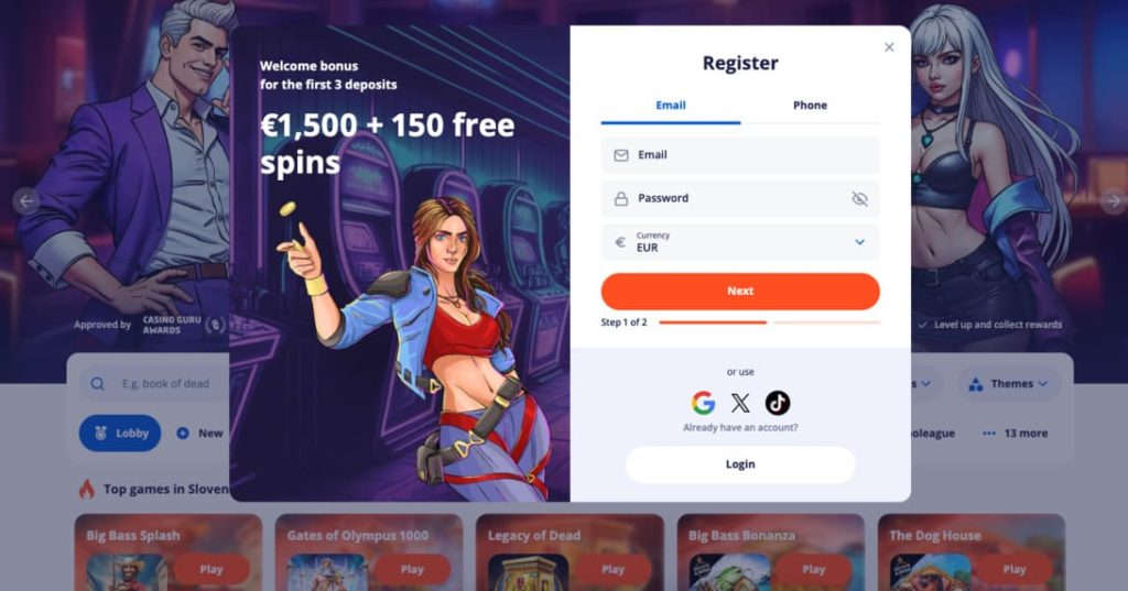 Vulkan Vegas registracija