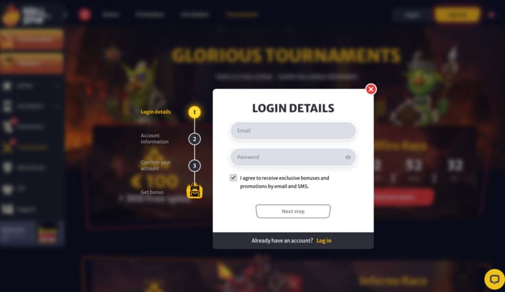 registracija Hellspin Casino