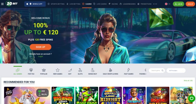 20bet casino