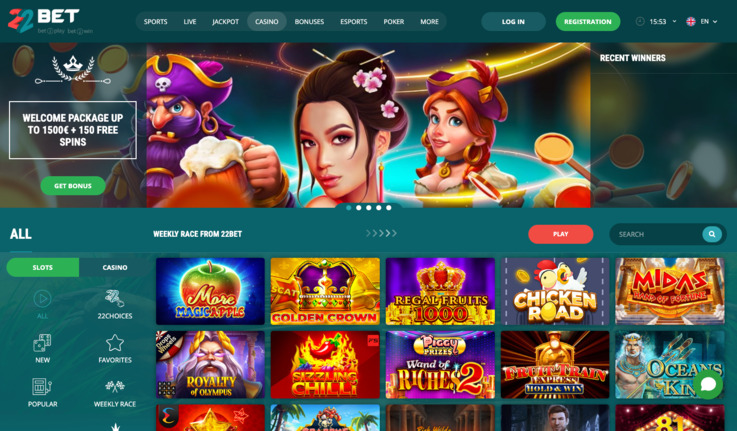 22bet Casino